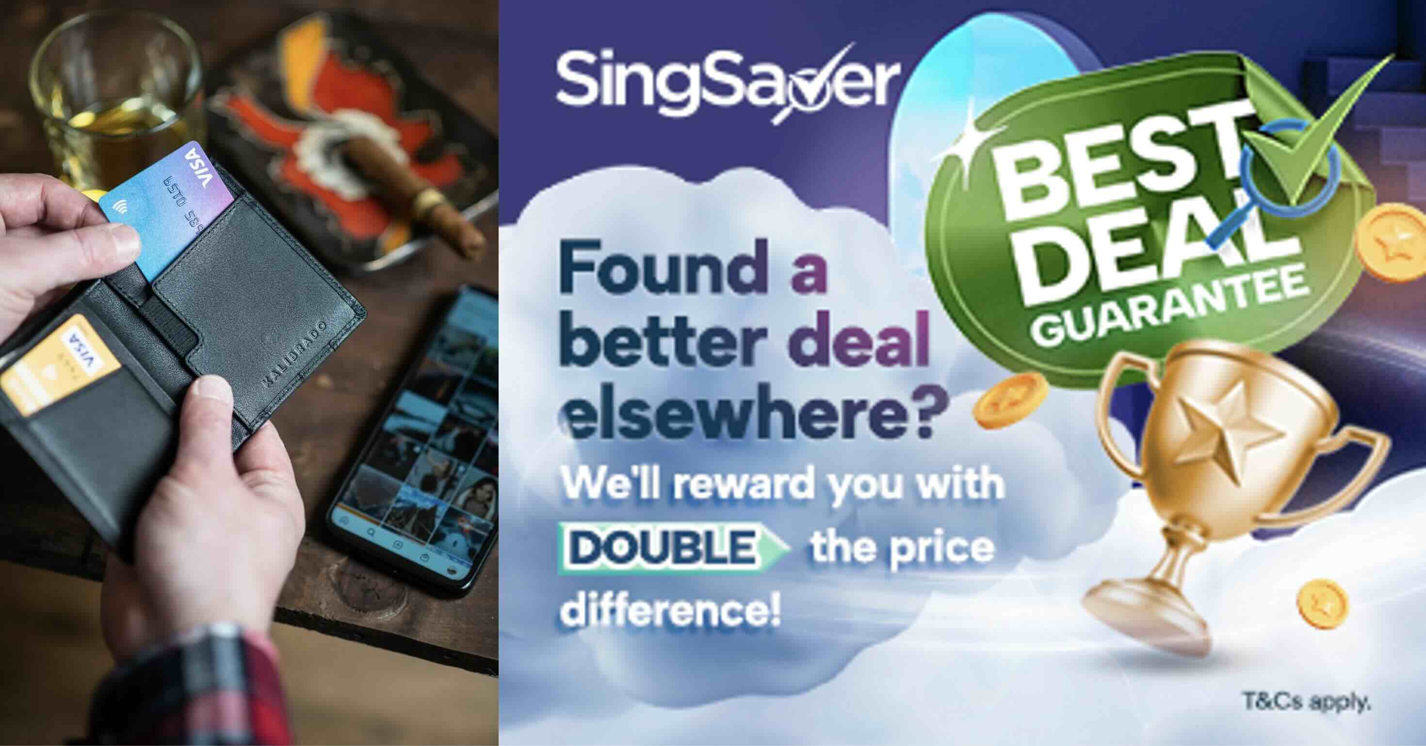 Singsaver credit card discount airpods